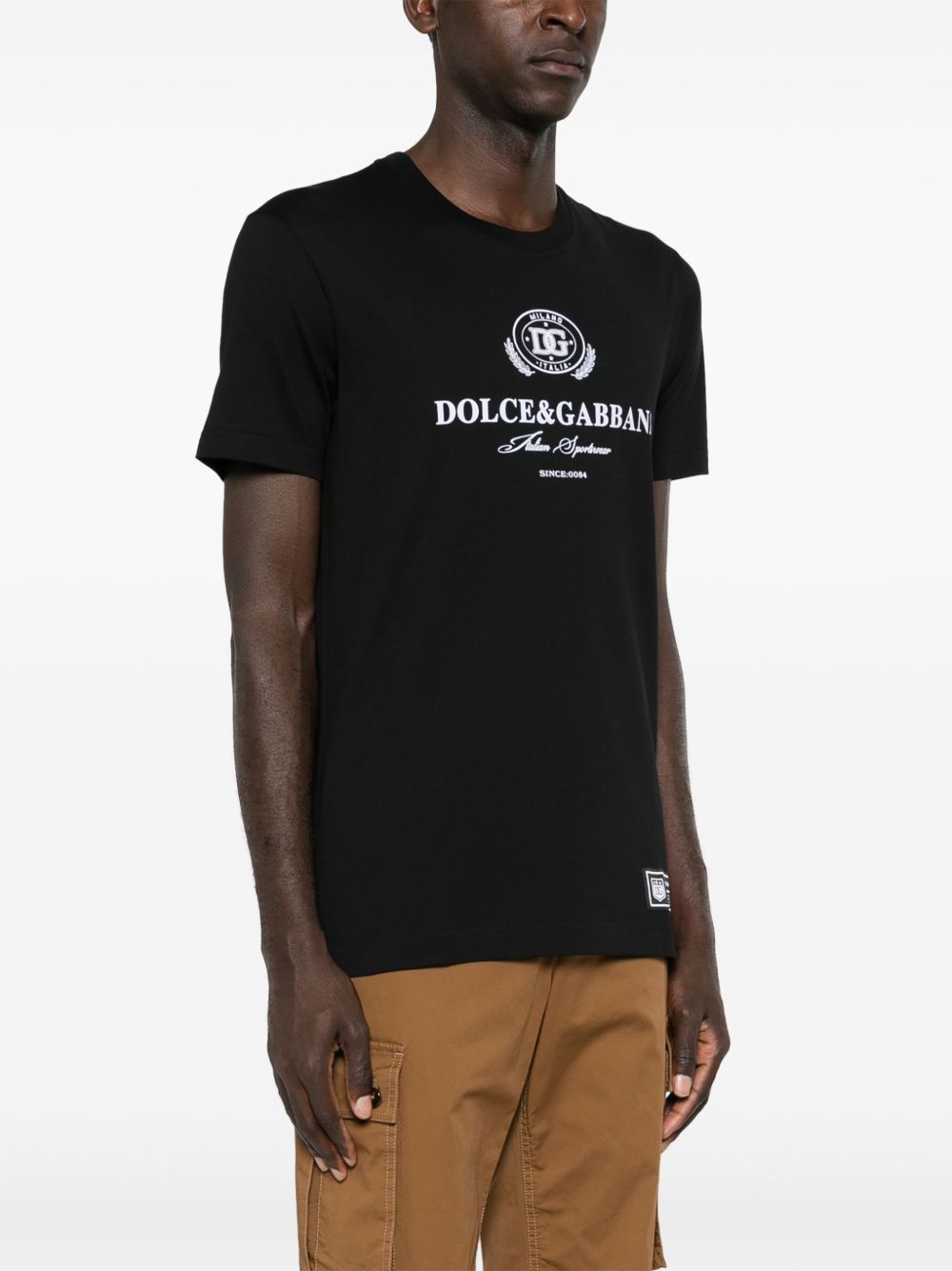 Dolce & Gabbana Gabbana Cotton Logo Print T-Shirt - image 3