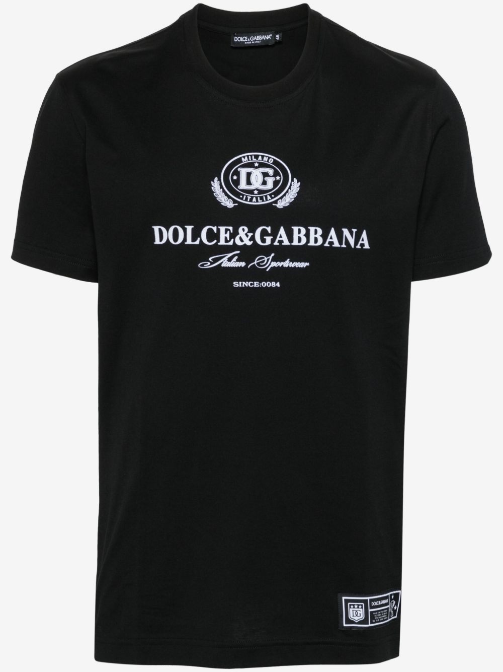 Dolce & Gabbana Gabbana Cotton Logo Print T-Shirt