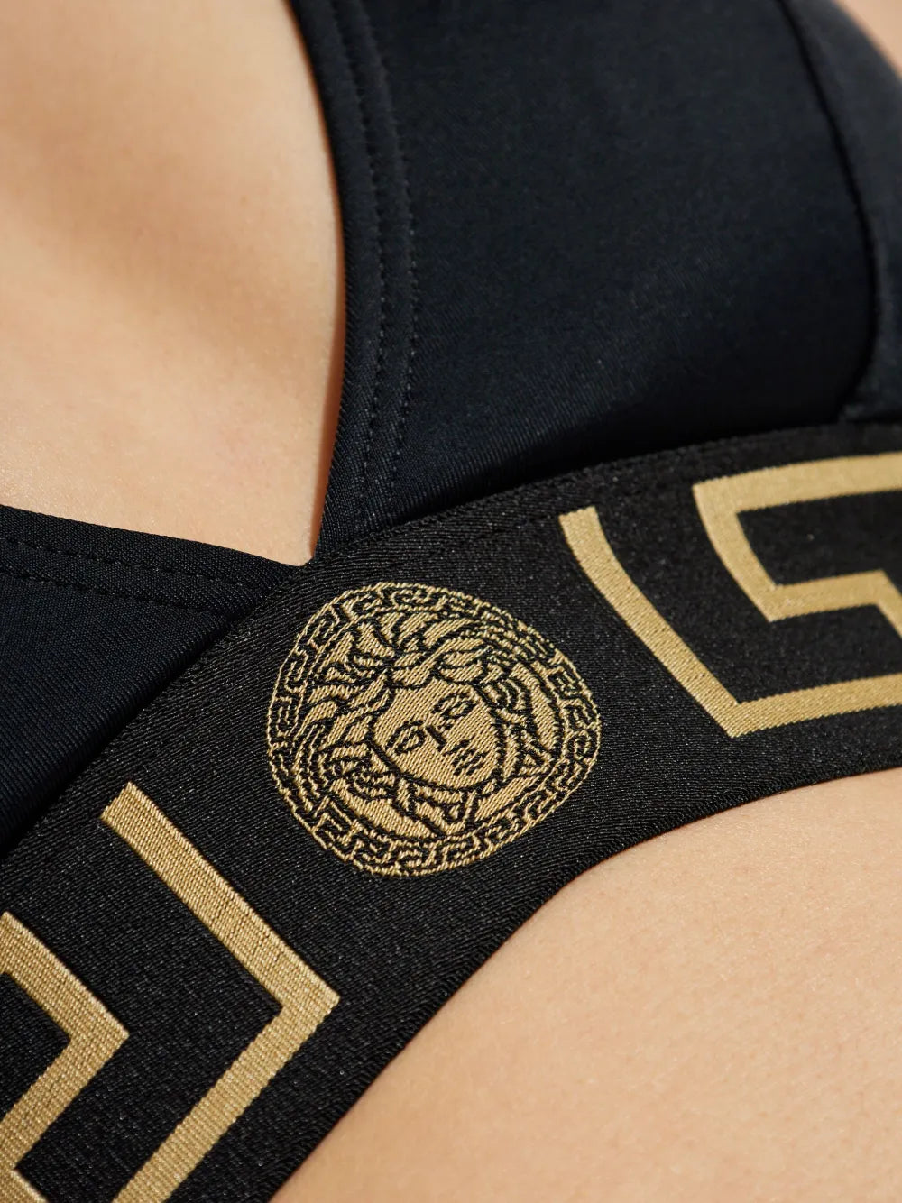 Versace Greca Border Bikini Top - image 7