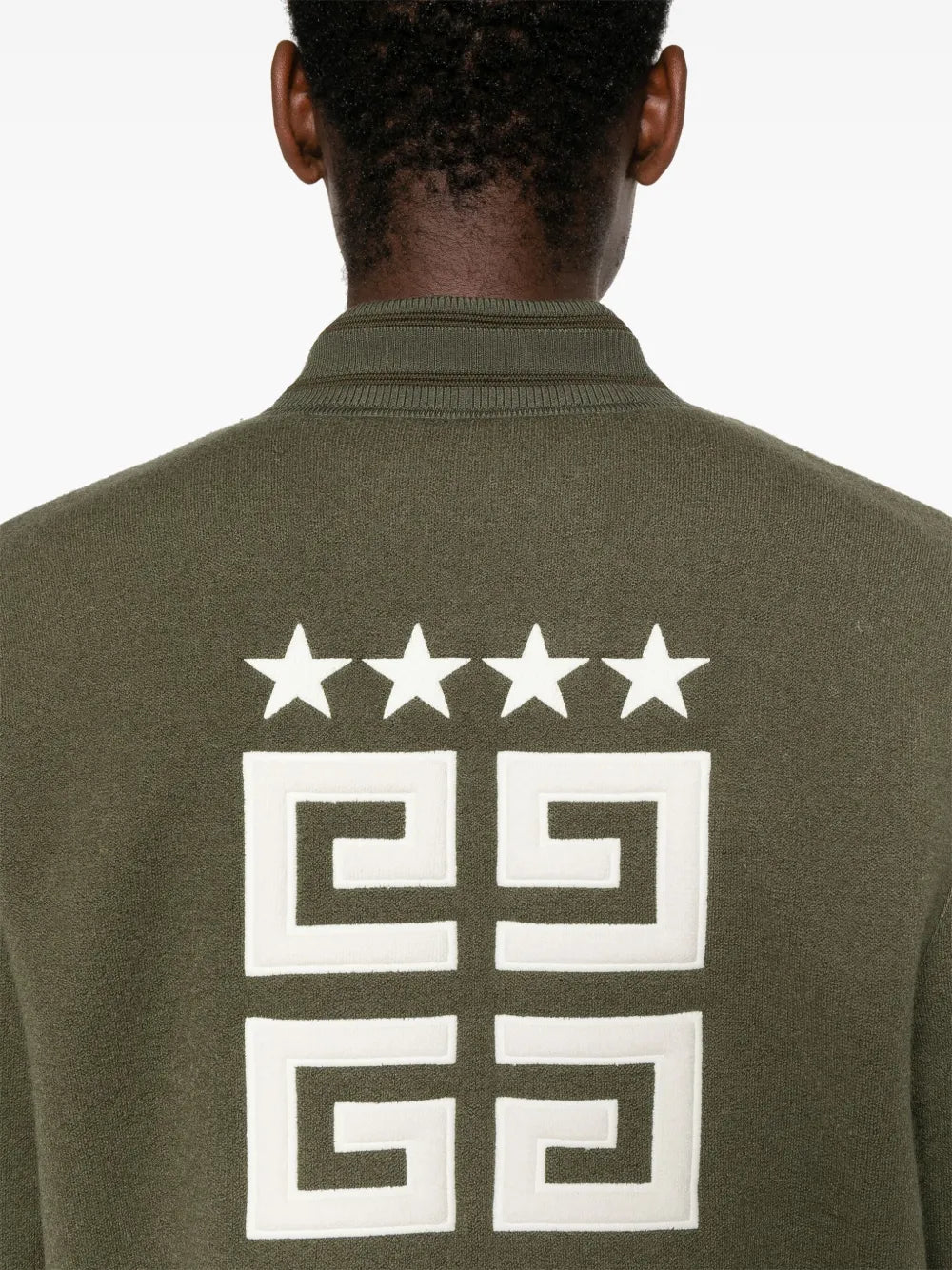 Givenchy Khaki Varsity Jacket - image 7