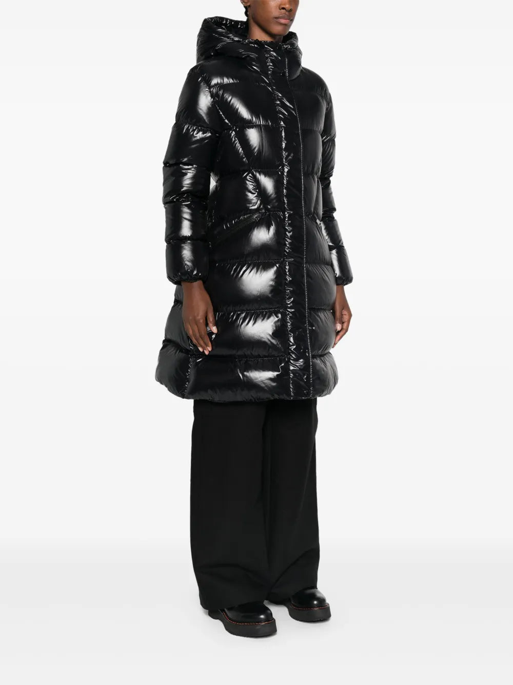 Moncler Glossy Long Puffer Coat - image 3