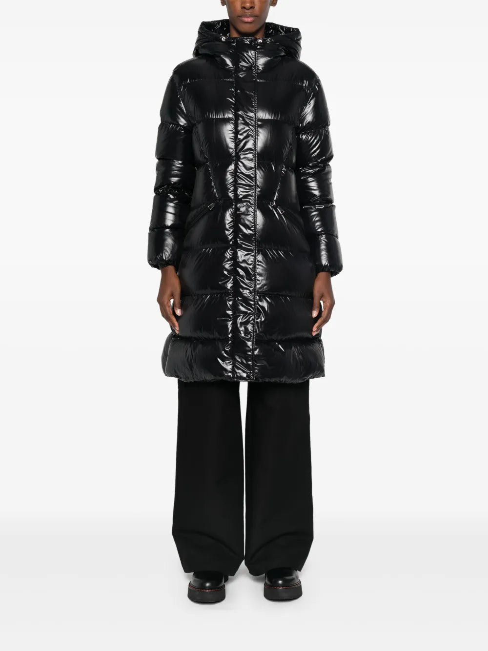 Moncler Glossy Long Puffer Coat - image 2