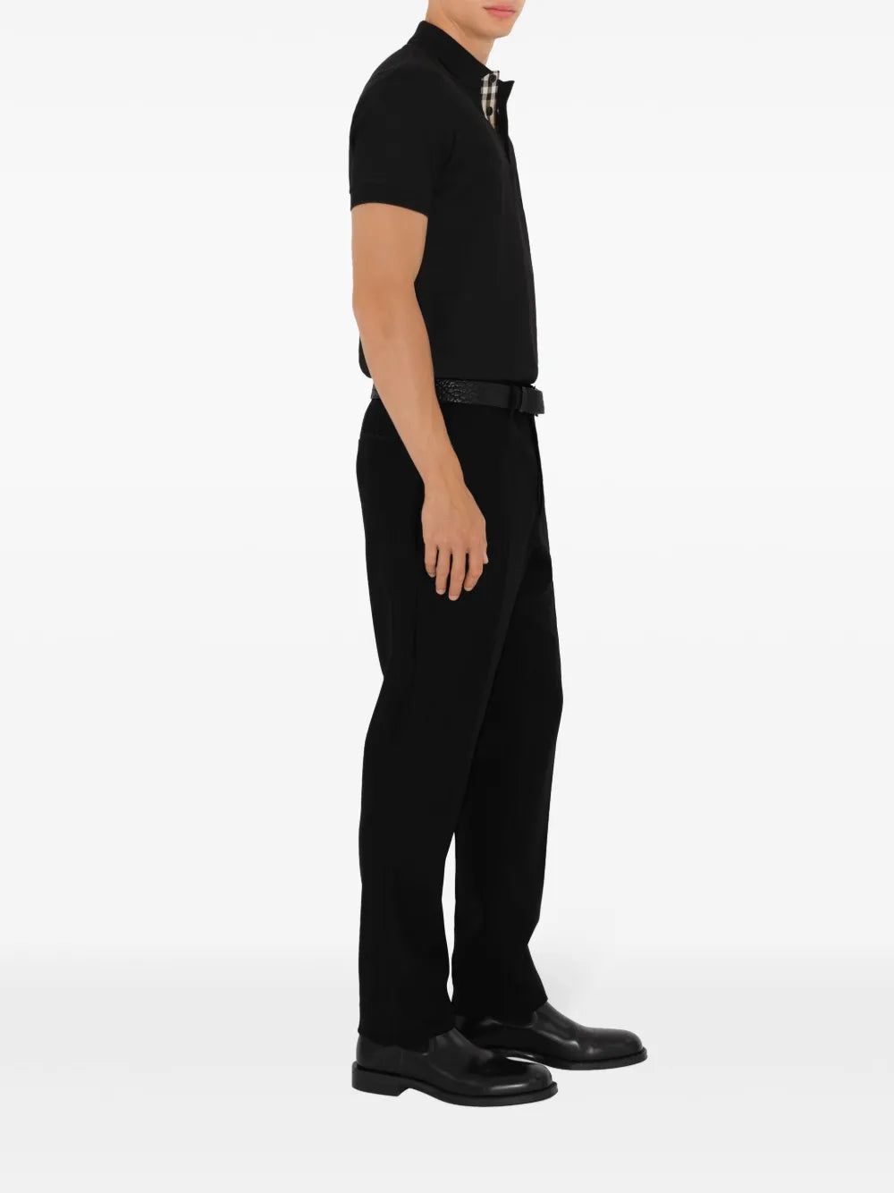 Burberry Classic Black Polo Shirt - image 3