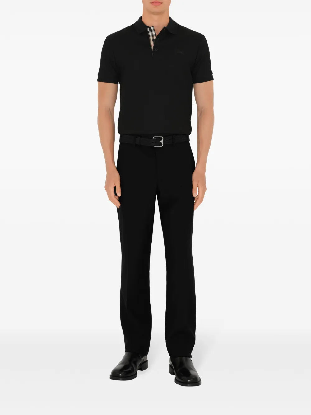 Burberry Classic Black Polo Shirt - image 2