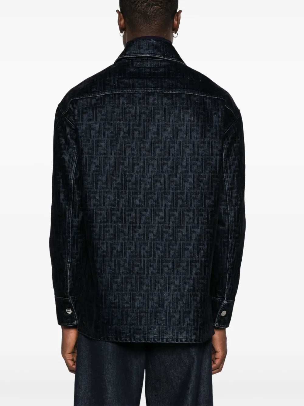 Fendi FF Denim Shirt - image 6