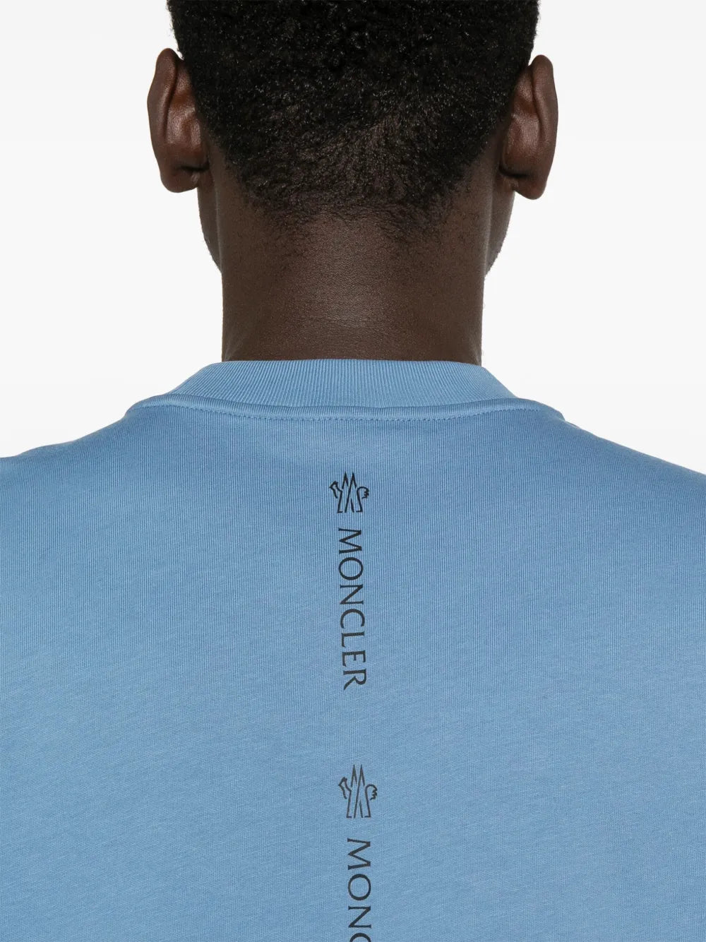 Moncler Logo T-Shirt Blue - image 7