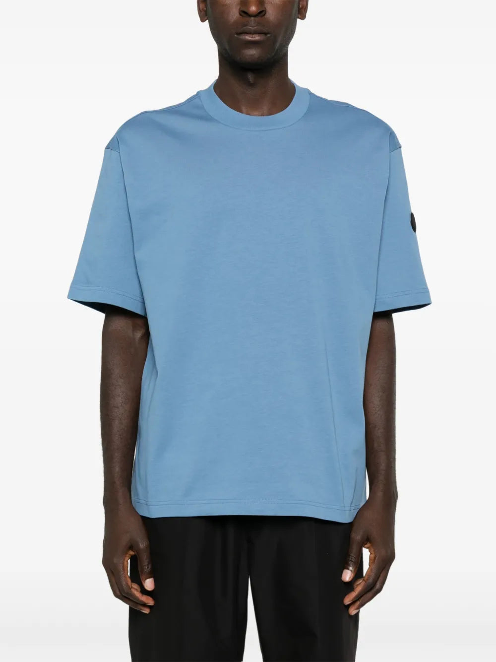 Moncler Logo T-Shirt Blue - image 3