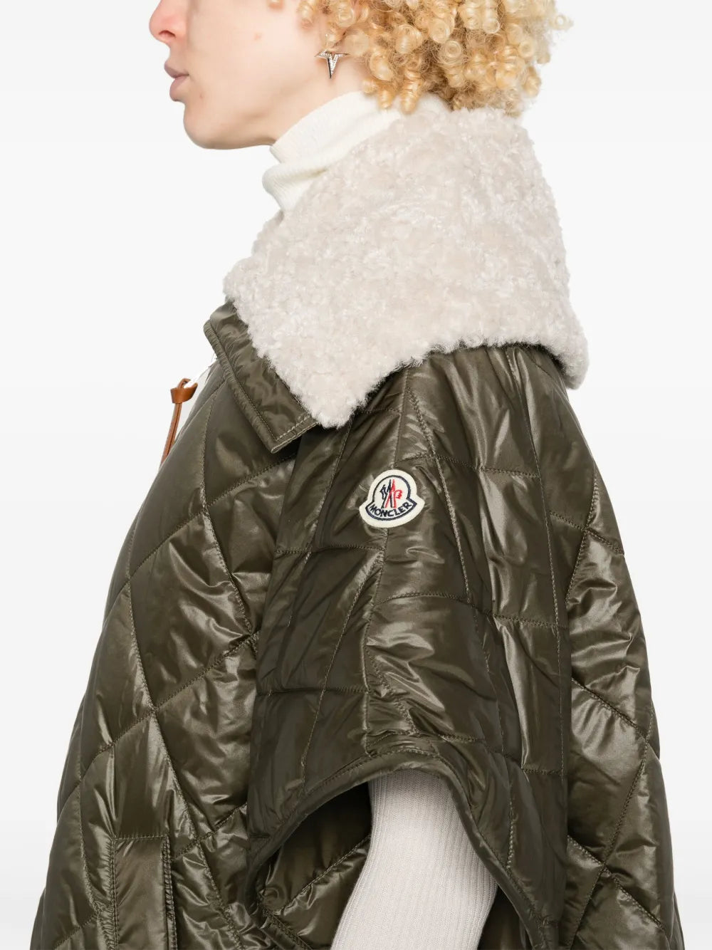 Moncler Quilted Cape - image 7