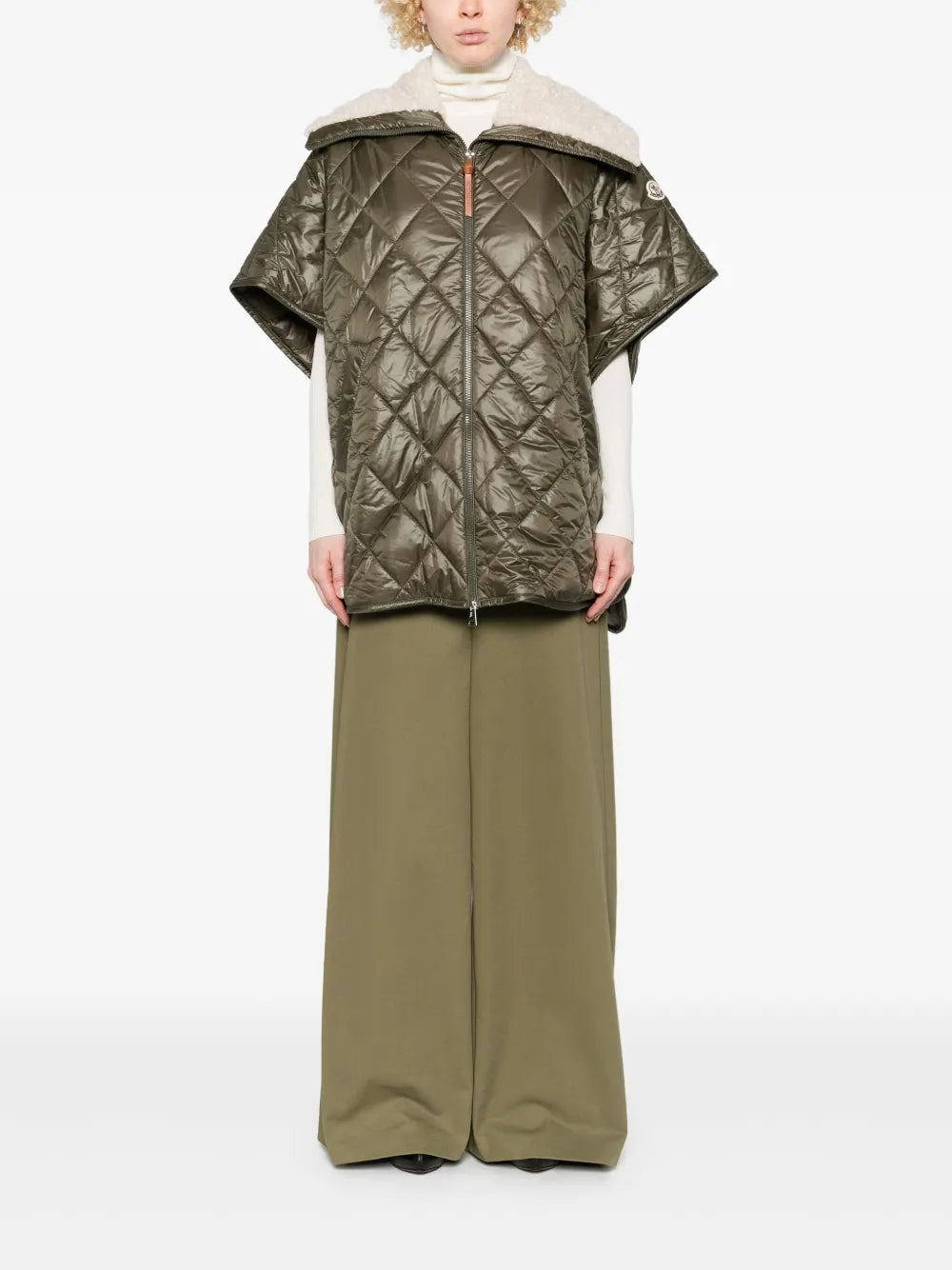 Moncler Quilted Cape - image 2