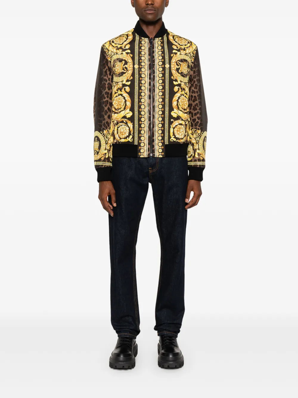 Versace Reversible Barocco Bomber - image 2