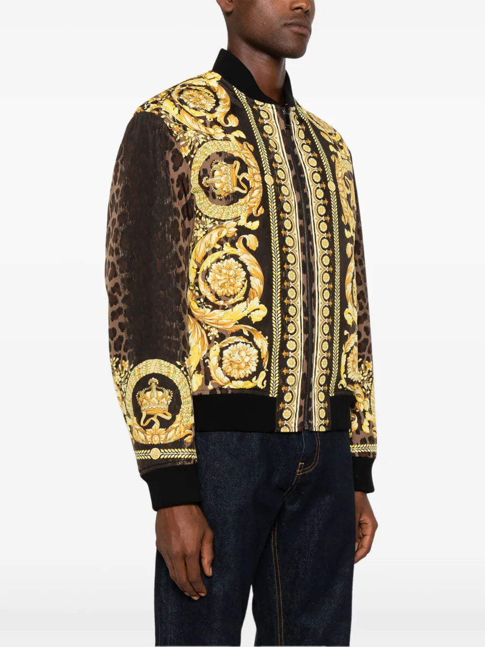 Versace Reversible Barocco Bomber - image 3