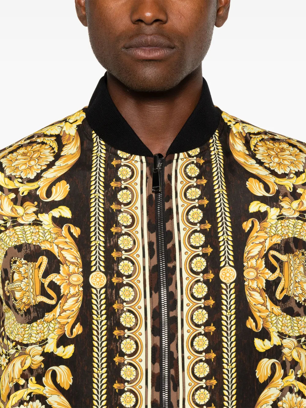 Versace Reversible Barocco Bomber - image 7
