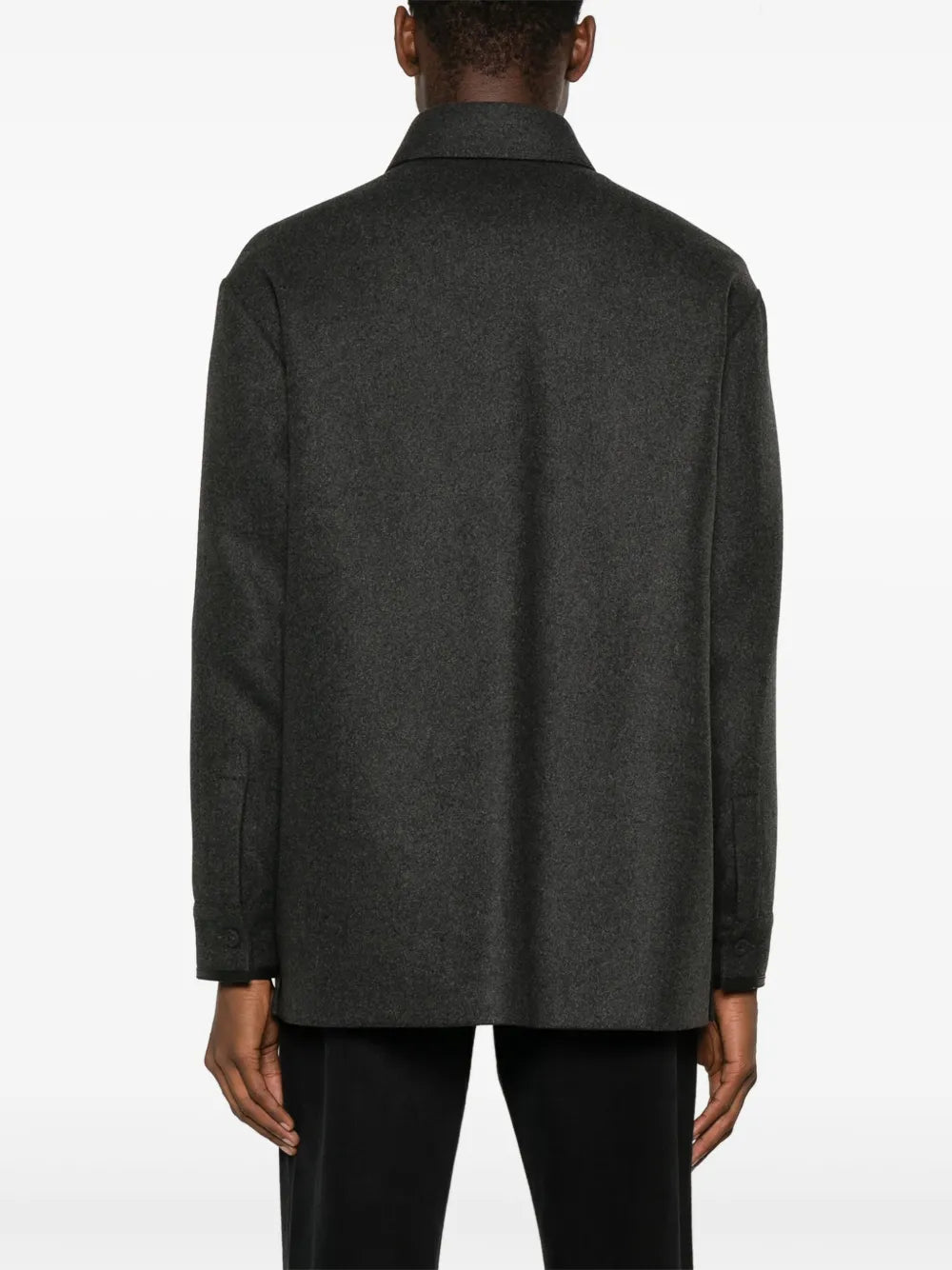 Fendi Wool Shirt Jacket - image 6