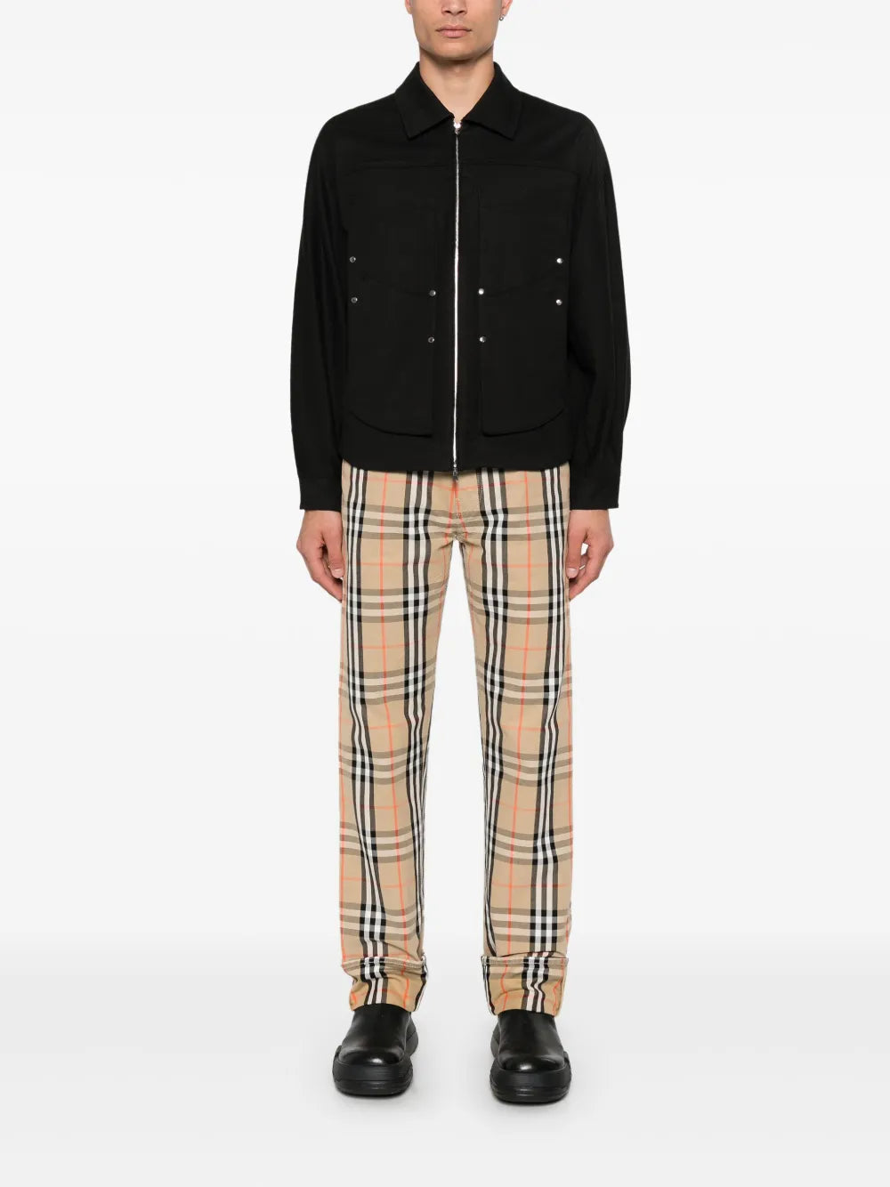 Burberry Checkered Pants - image 2
