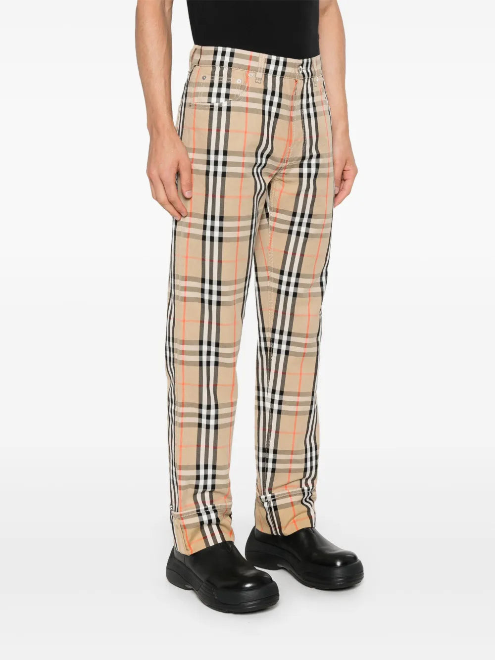 Burberry Checkered Pants - image 3