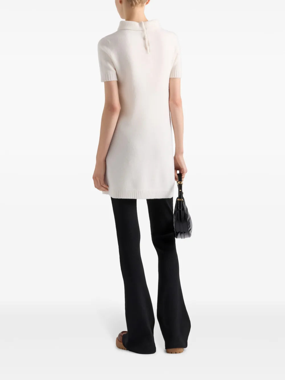 Prada Short-Sleeve Knit Mini Dress - image 3