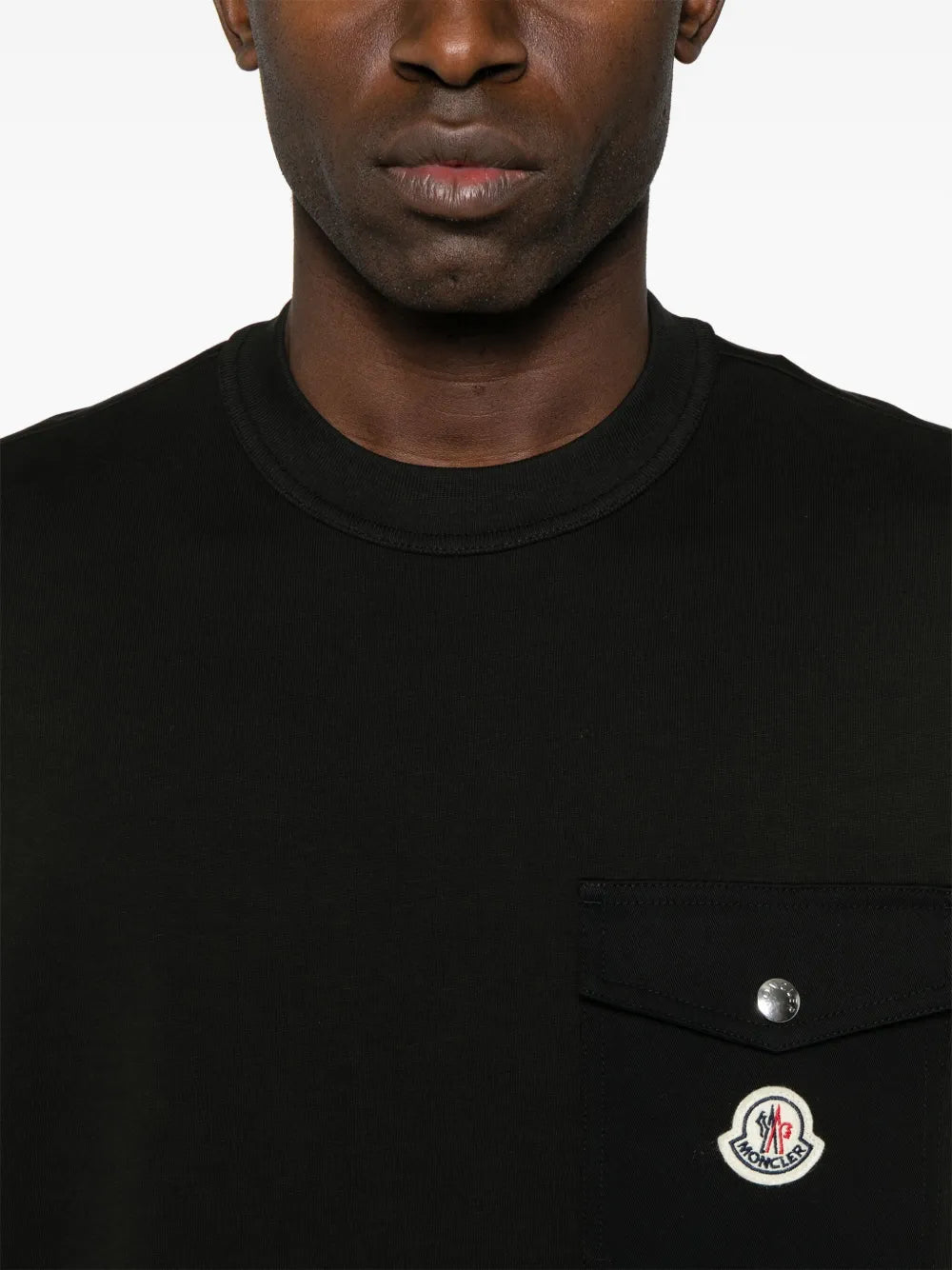 Moncler Black Logo Pocket T-Shirt - image 6