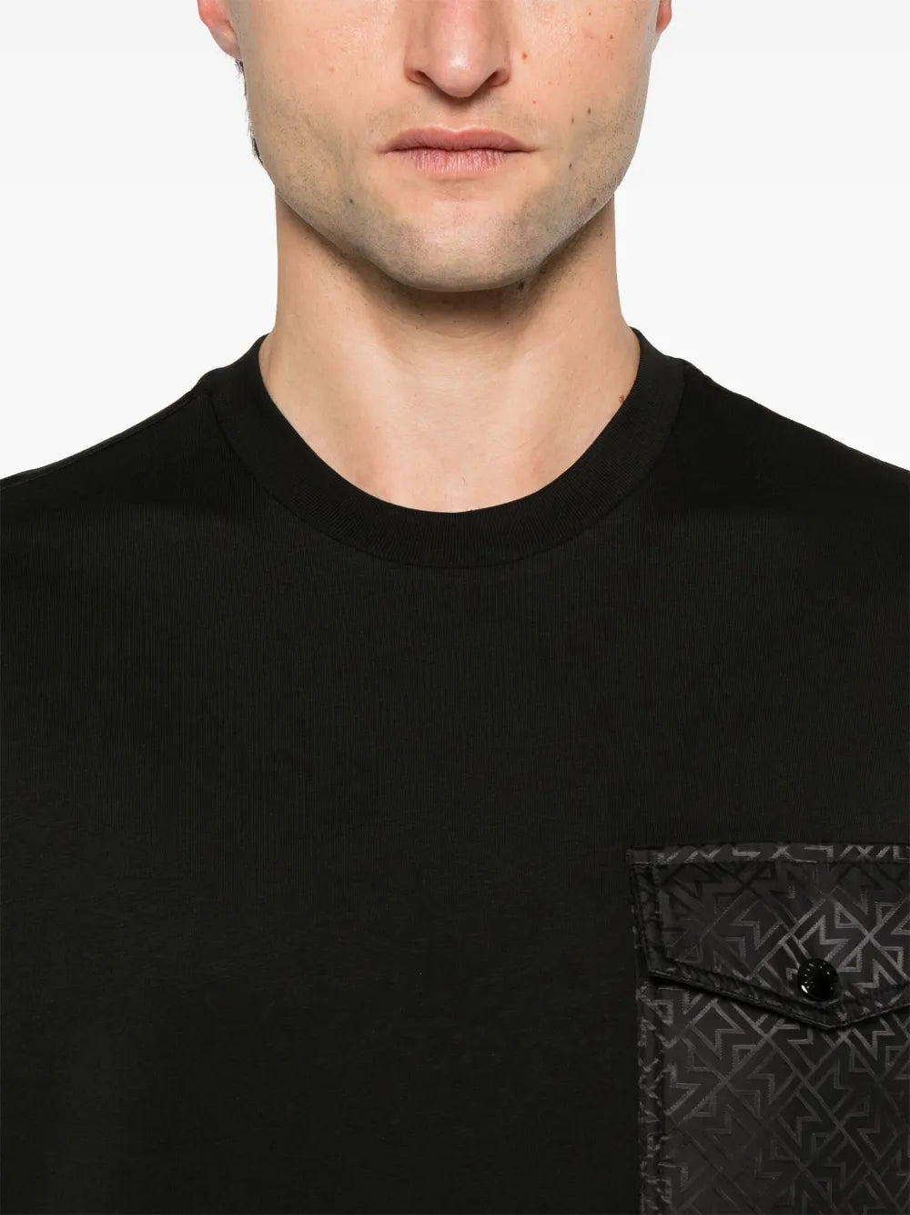 Moncler Black Monogram Pocket T-Shirt - image 6