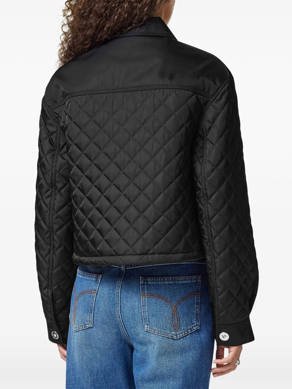Versace Zip-Up Jacket with Medusa Hardware - image 6