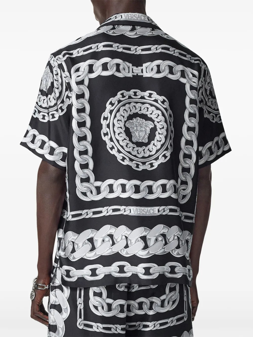 Versace Medusa Chains Shirt - image 6