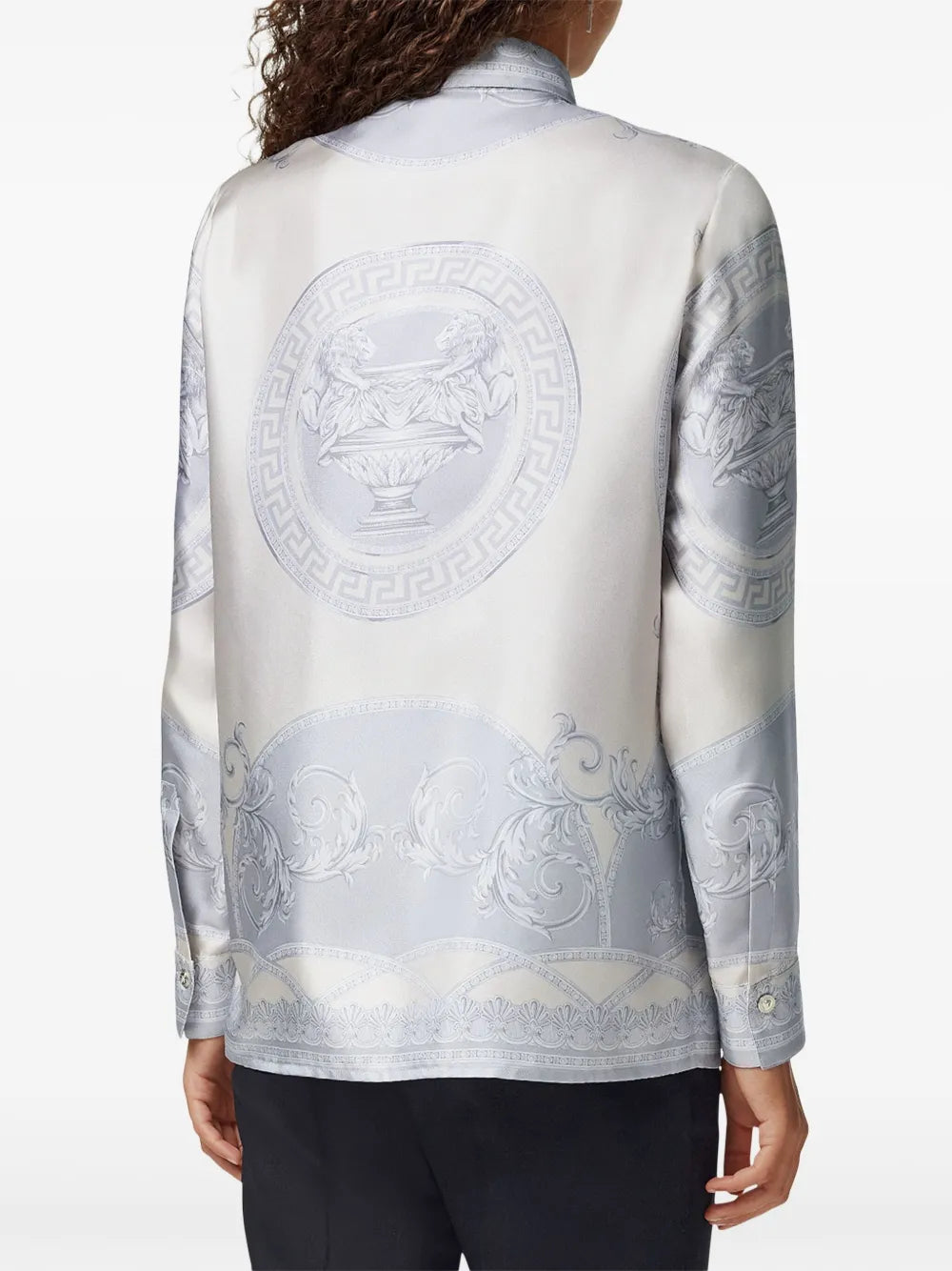 Versace Baroque Silk Shirt - image 6