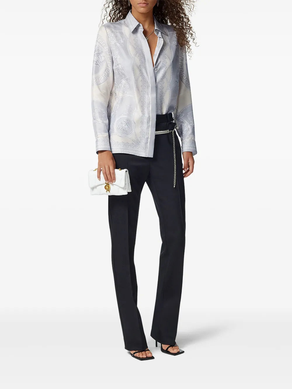 Versace Baroque Silk Shirt - image 2