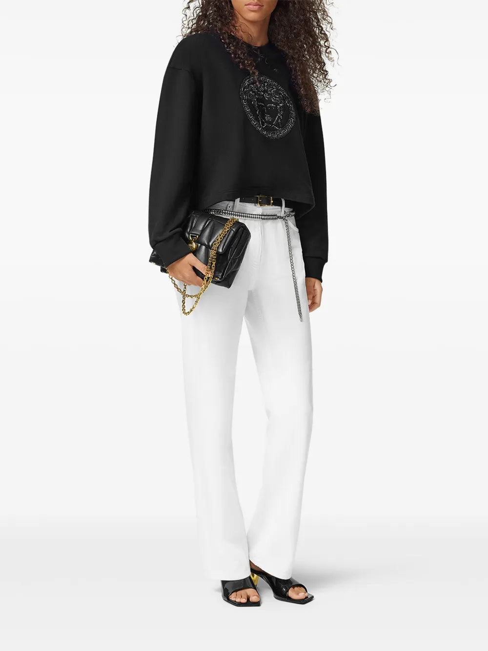 Versace Crystal Medusa Sweatshirt - image 2