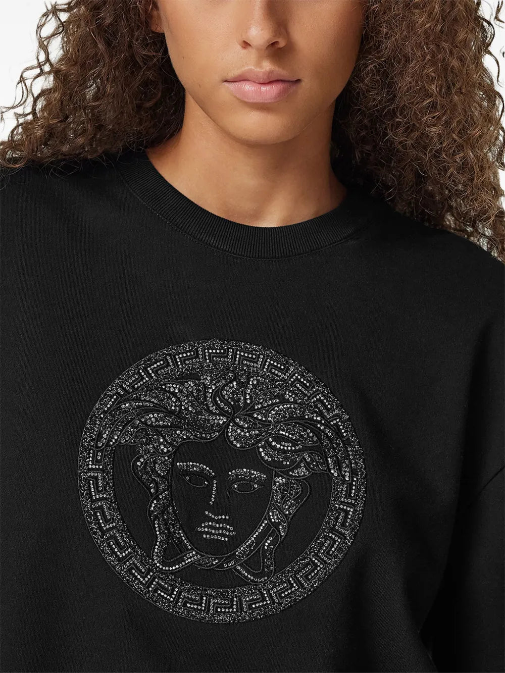 Versace Crystal Medusa Sweatshirt - image 7