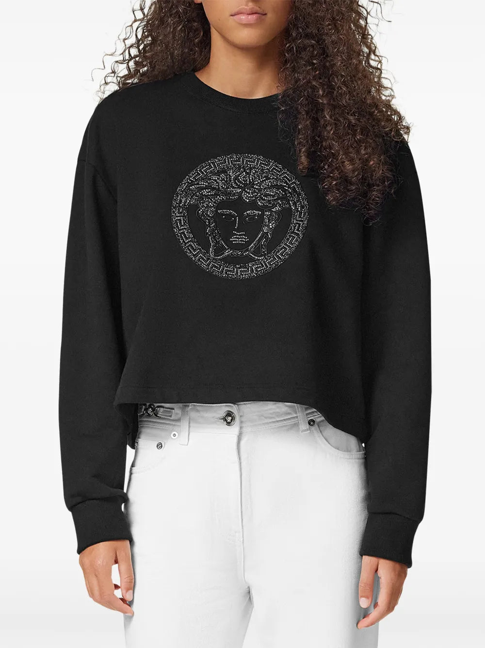 Versace Crystal Medusa Sweatshirt - image 3