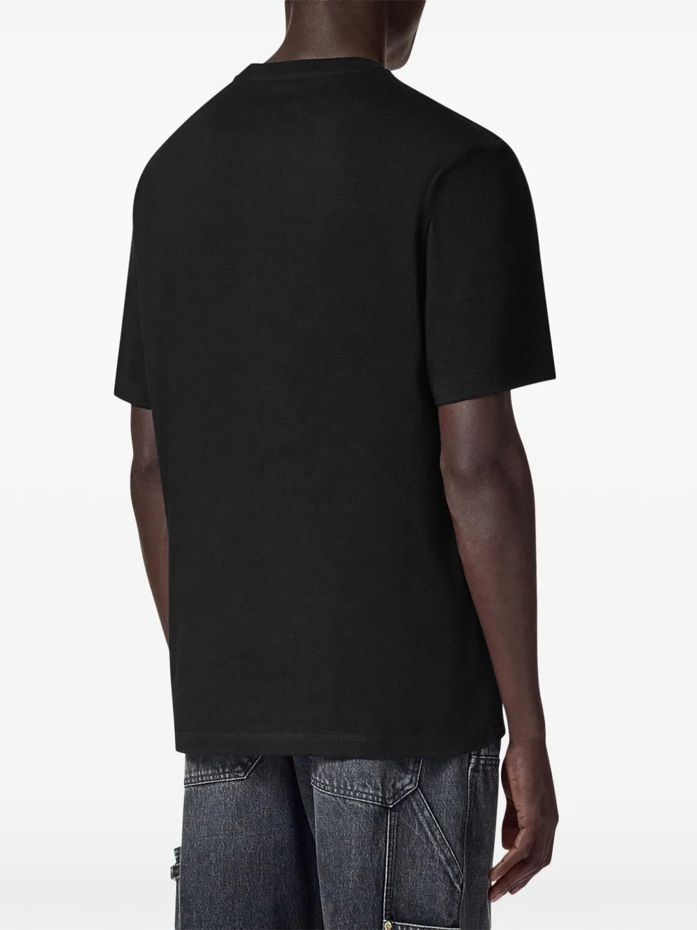 Versace Black Maxi Chain Logo T-Shirt - image 3