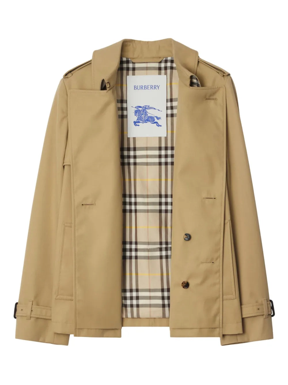 Burberry Short Trench Coat - image 8