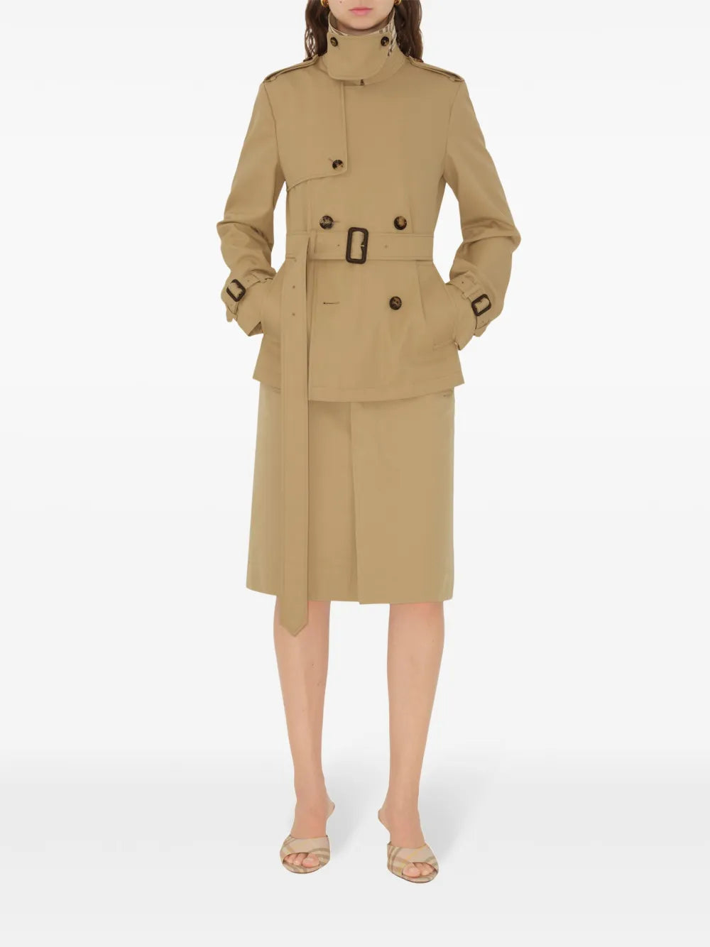 Burberry Short Trench Coat - image 2