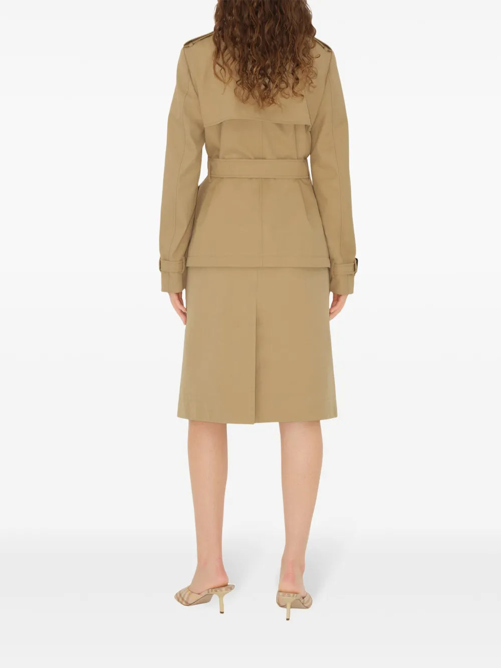 Burberry Short Trench Coat - image 6
