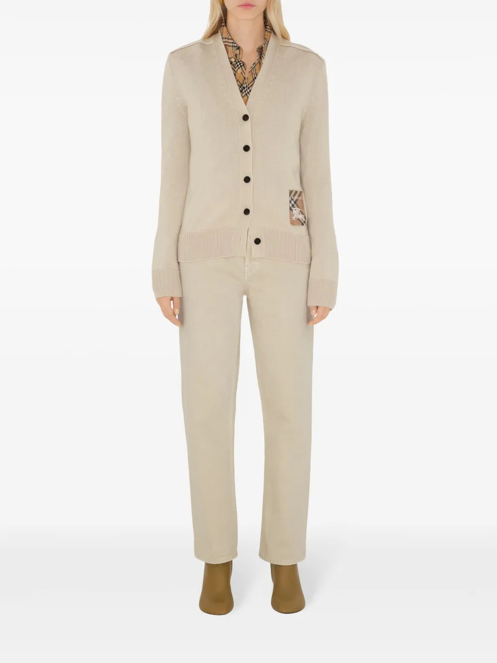 Burberry Beige Cavalier Cardigan - image 2