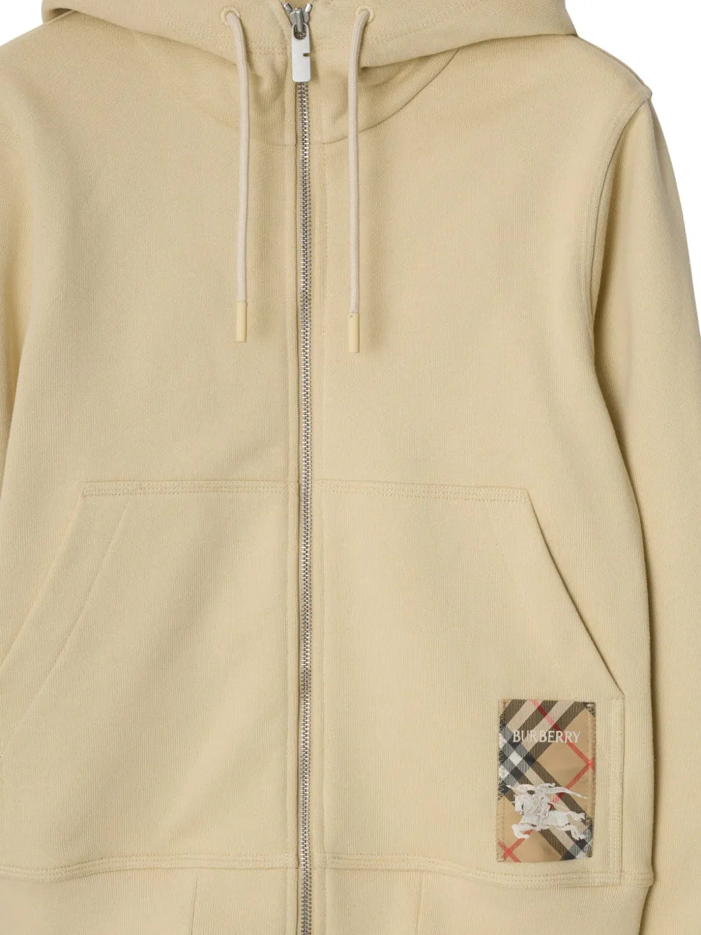 Burberry Check Detail Zip-Up Hoodie - image 7