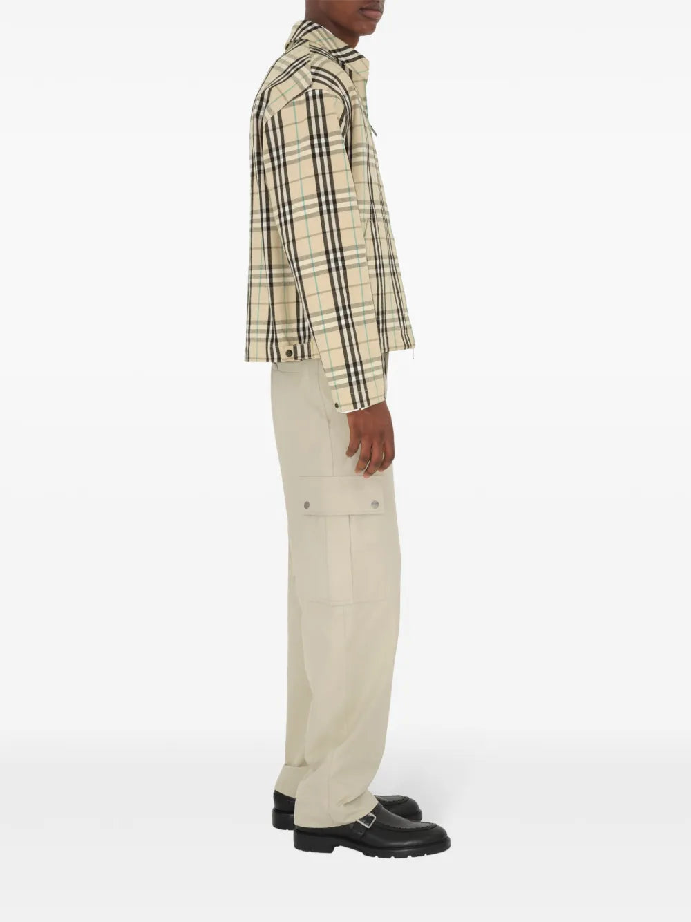 Burberry Checked Harrington Jacket - image 3
