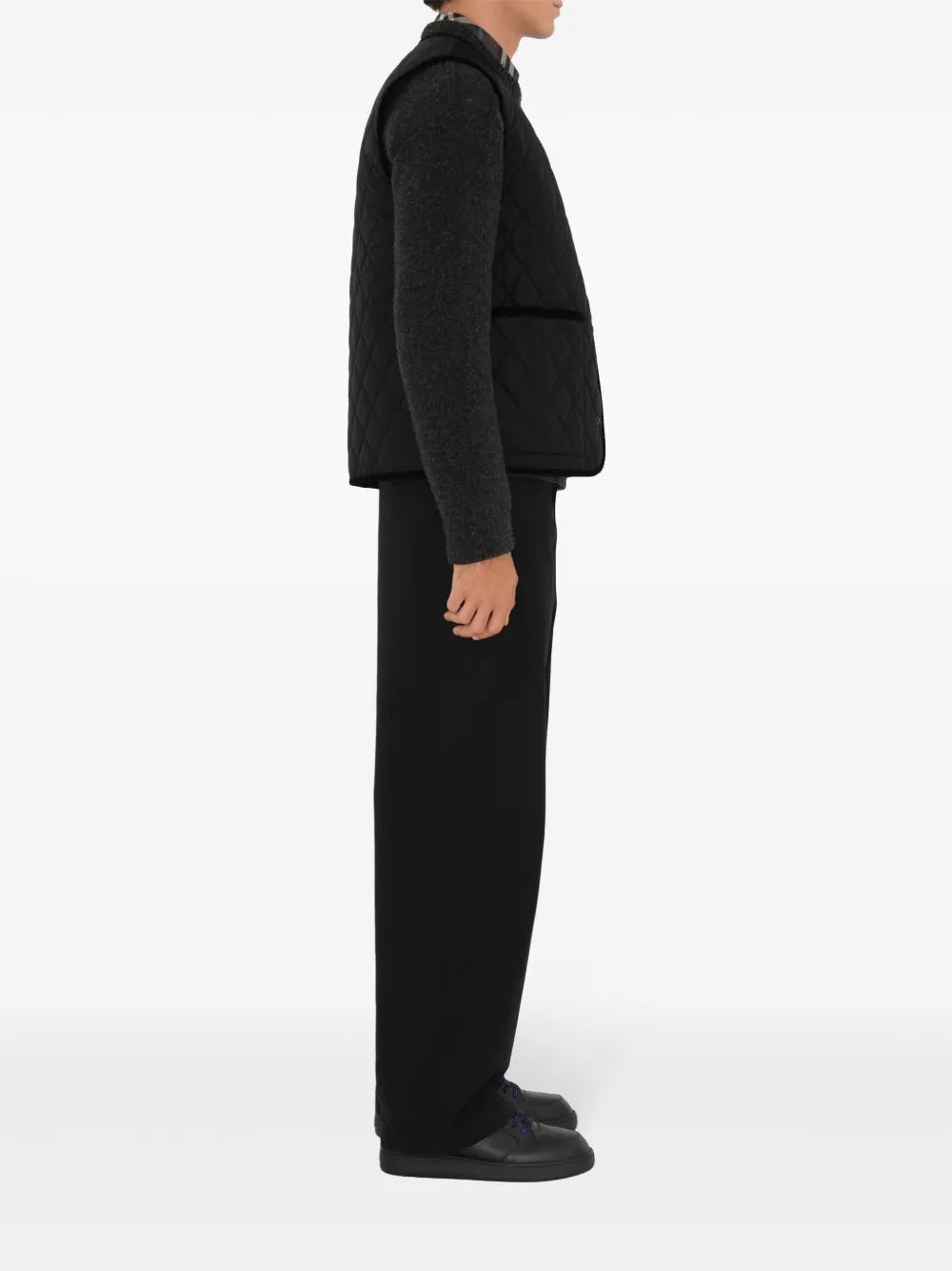 Burberry Tiverton Black Sleeveless Jacket - image 3