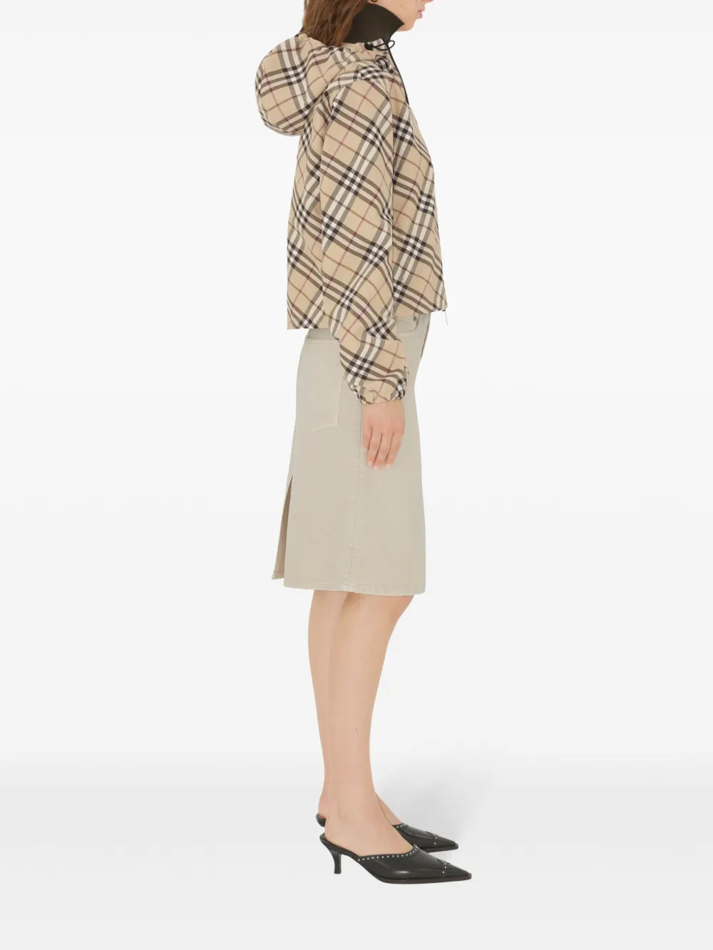 Burberry Cavalier Check Windbreaker - image 3