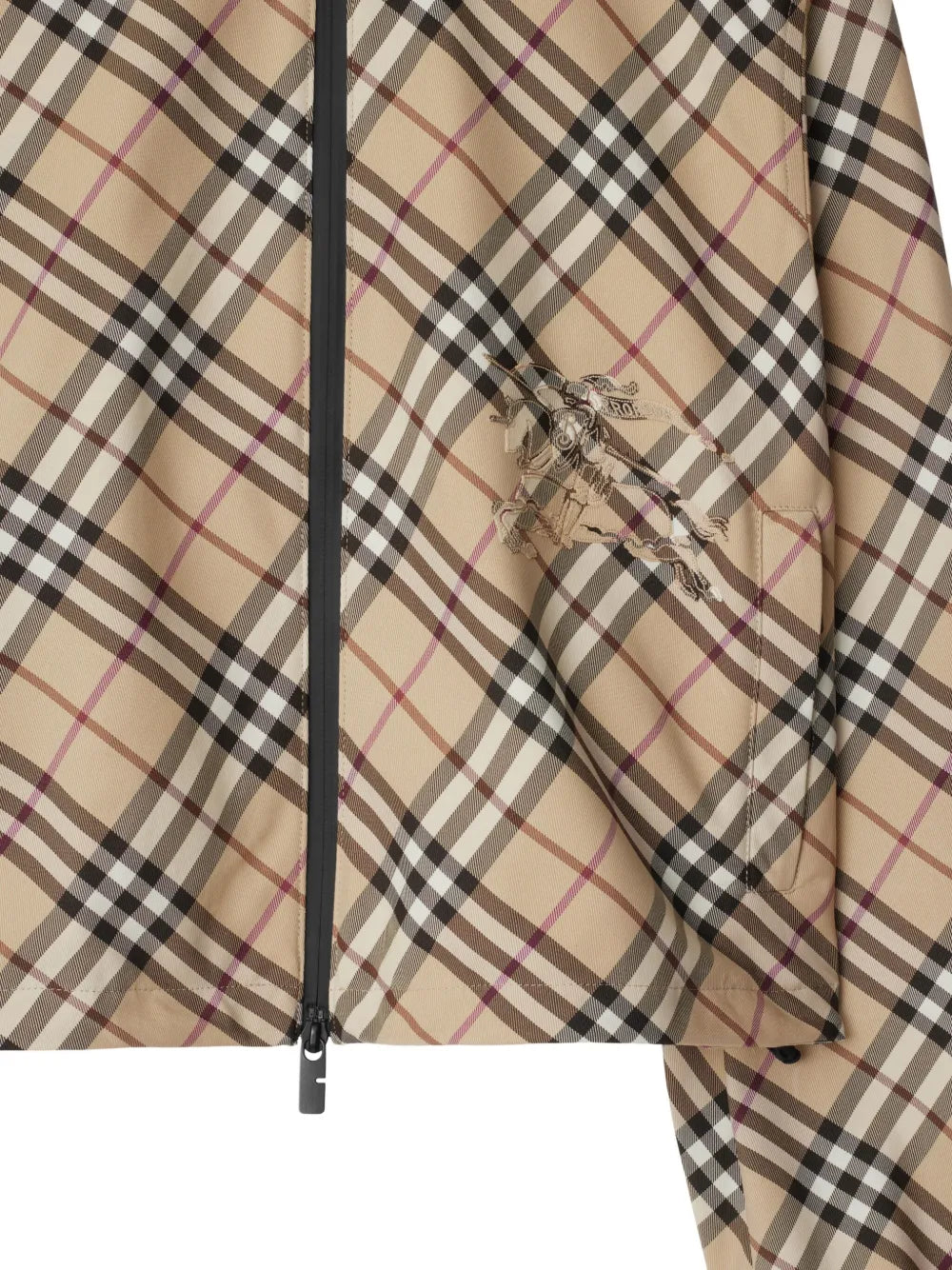 Burberry Cavalier Check Windbreaker - image 7