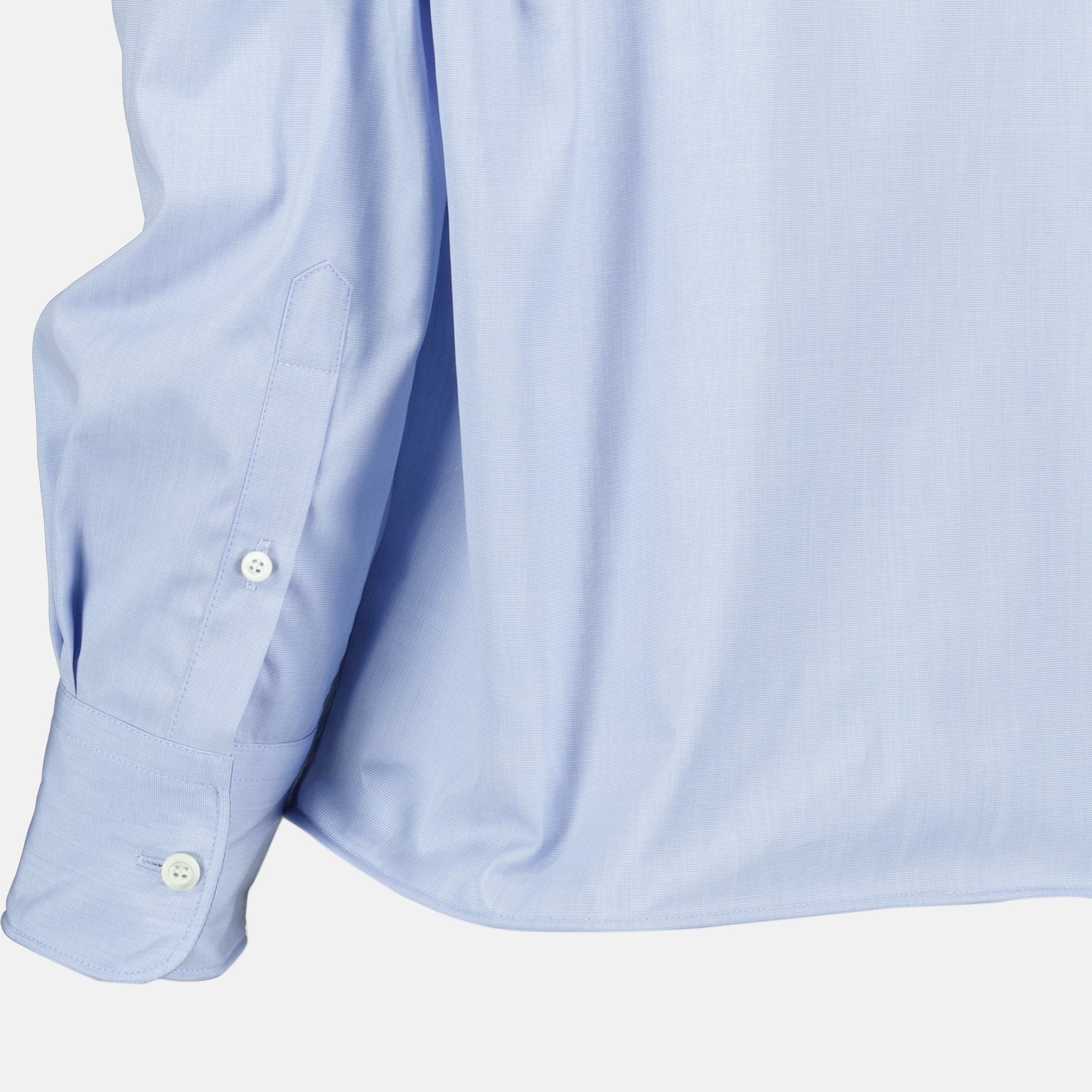 Prada Light Blue Cropped Button Shirt - image 4