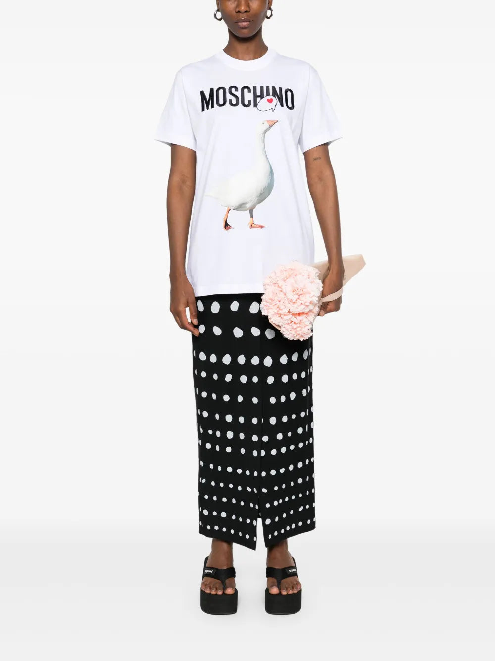 Moschino Goose Print T-Shirt - image 2