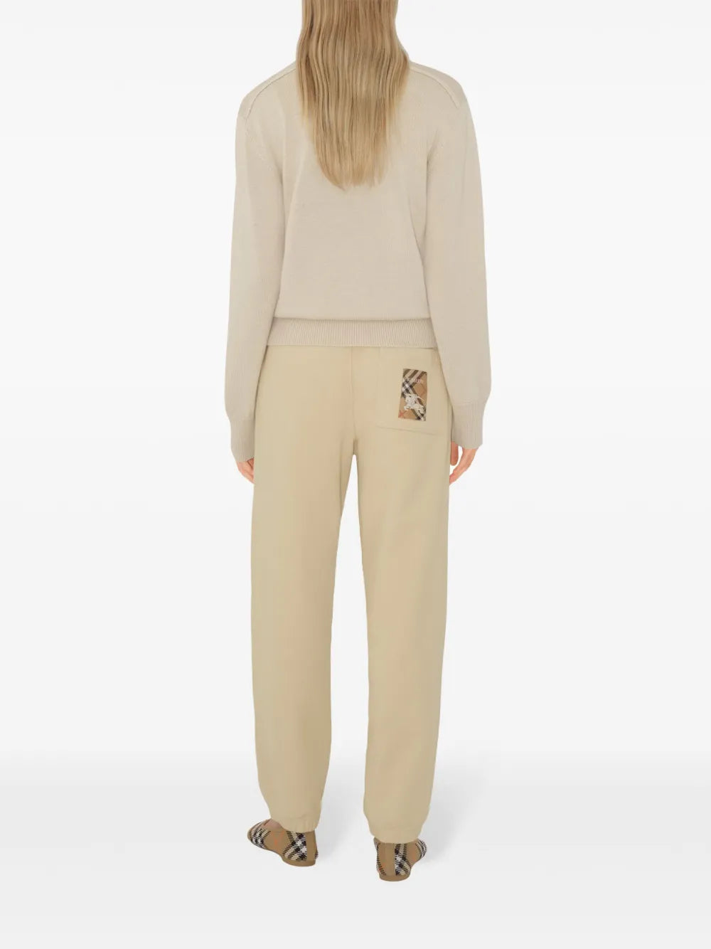 Burberry Cream Jogger Trousers - image 6