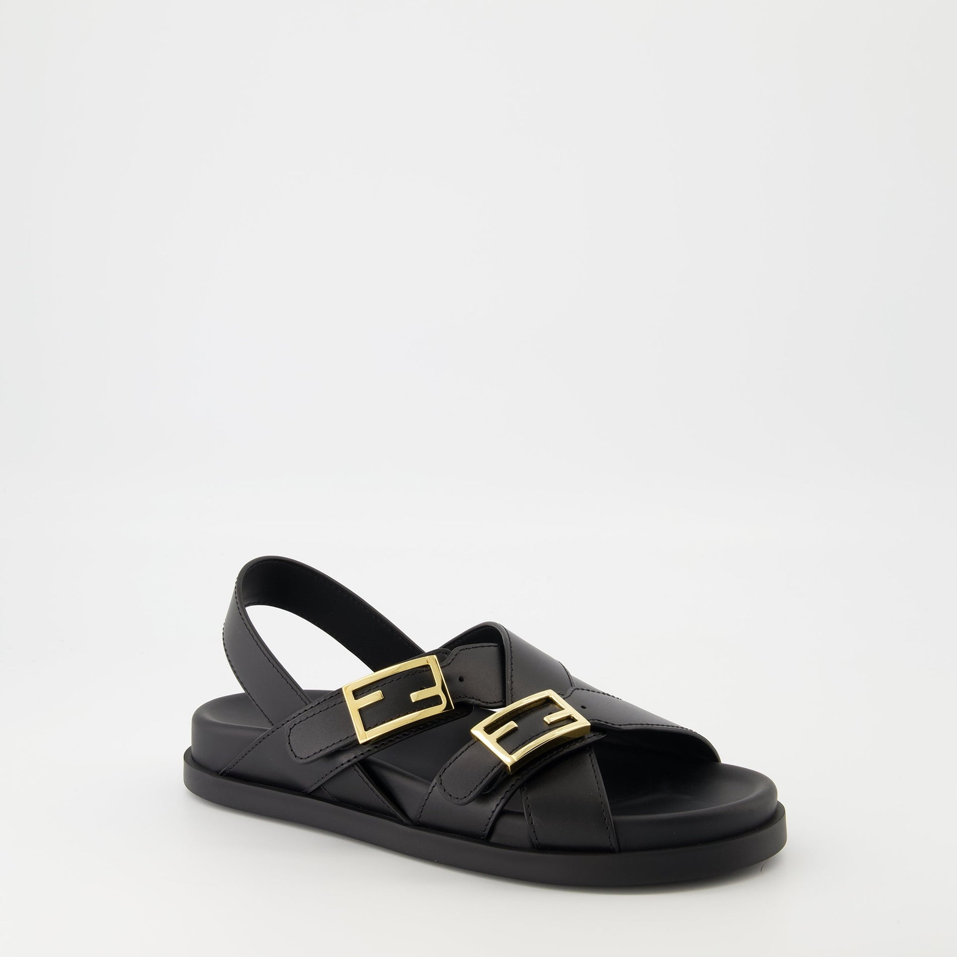 Fendi Sandals with Buckle Hardware - image 2