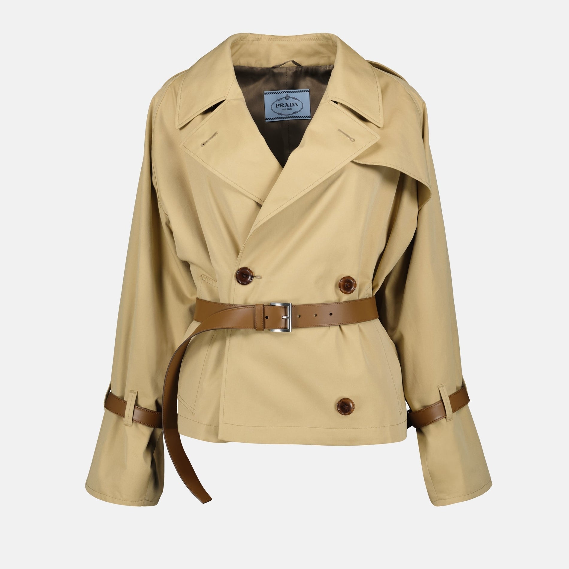 Prada Short Trench Coat - image 4