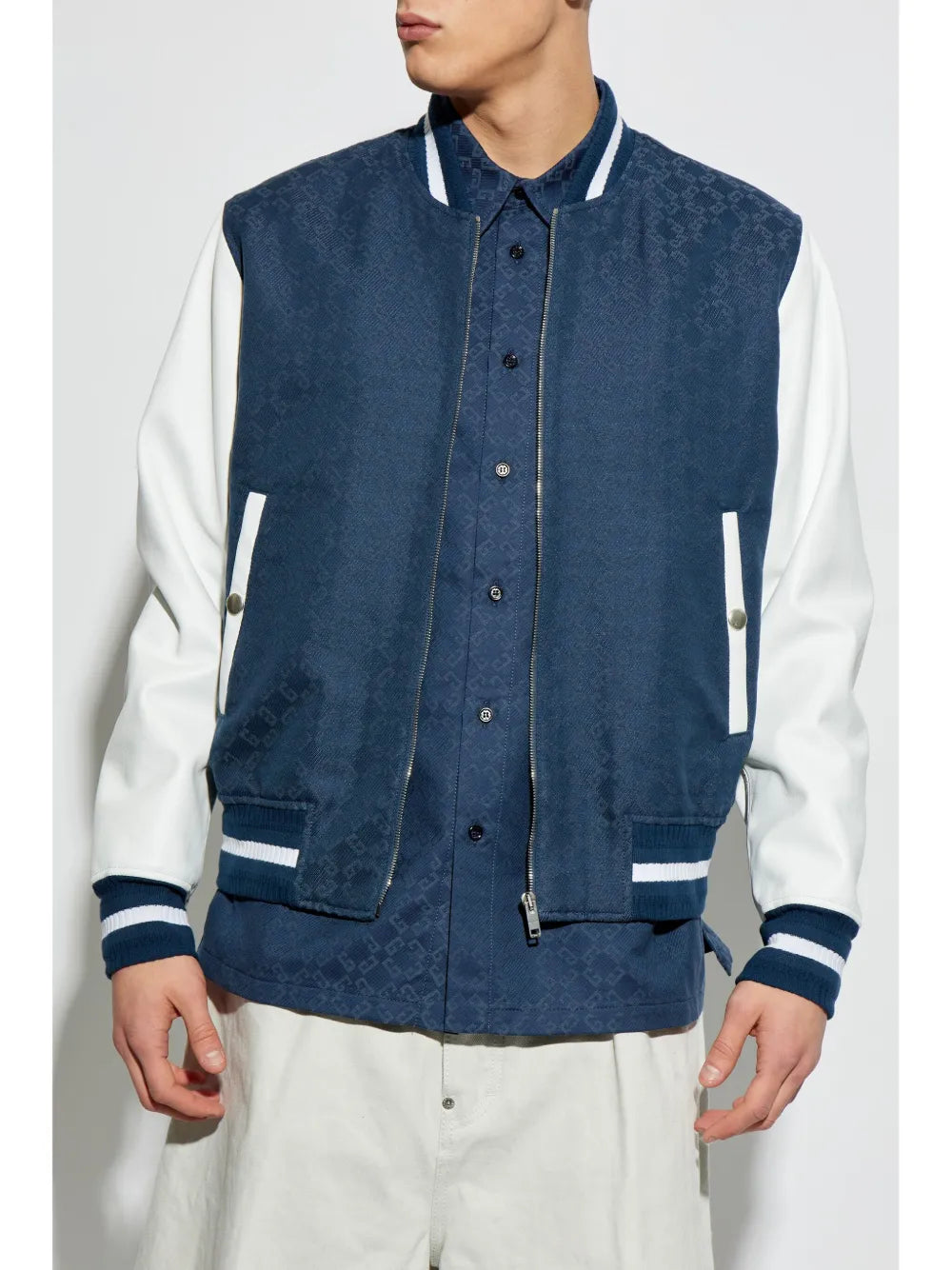 Givenchy Denim Varsity Bomber - image 3