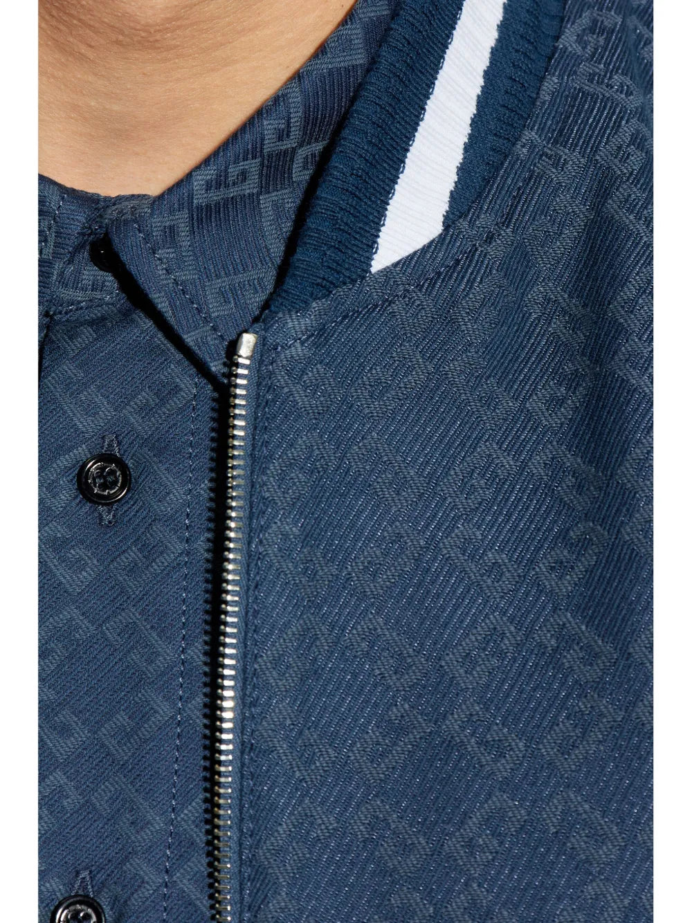 Givenchy Denim Varsity Bomber - image 7