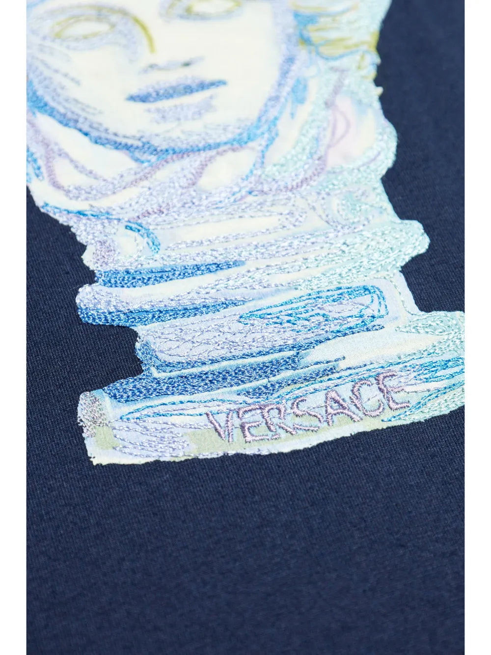 Versace Medusa Gallery Navy Blue T-Shirt - image 7