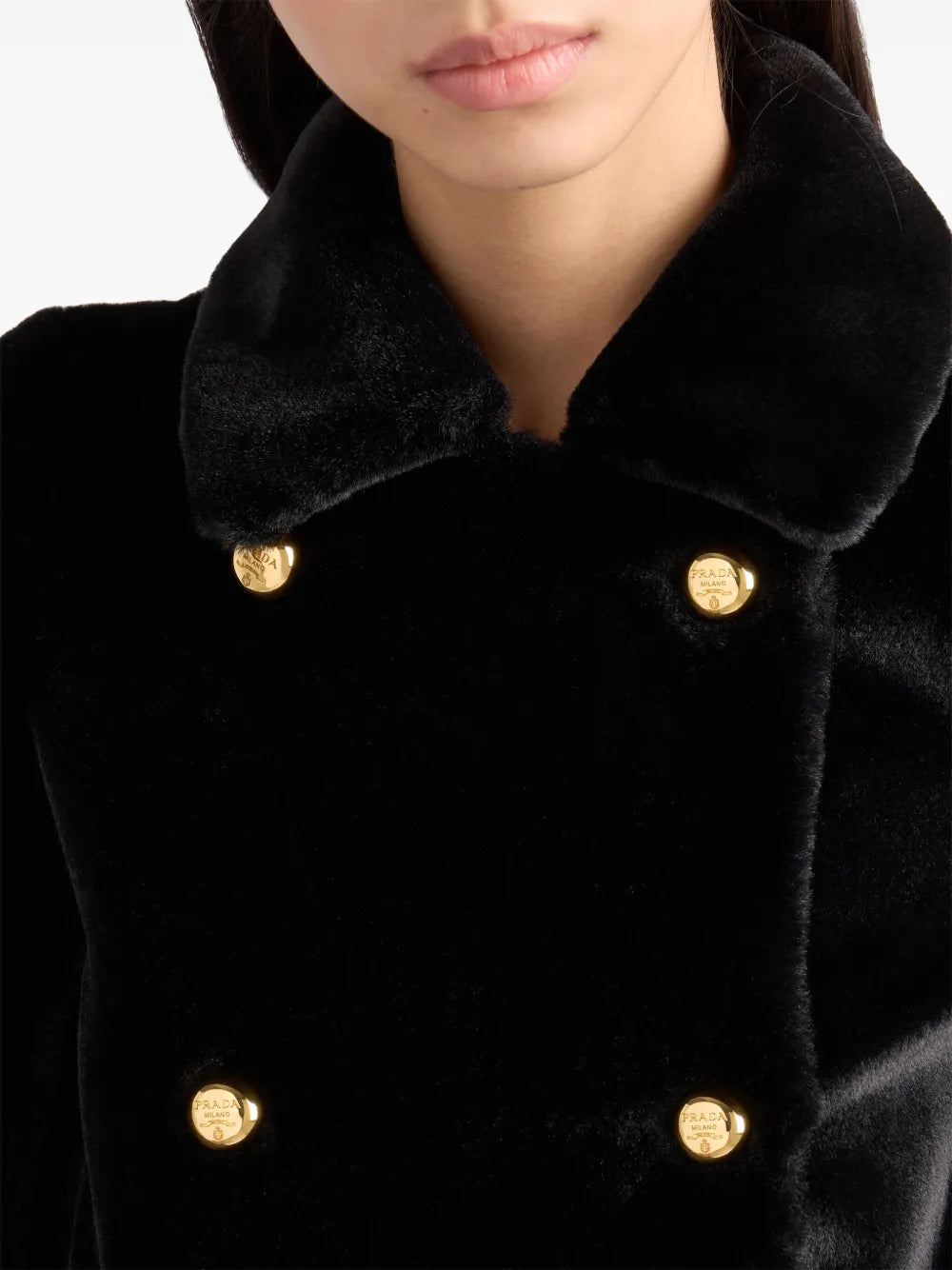 Prada Faux Fur Coat - image 7