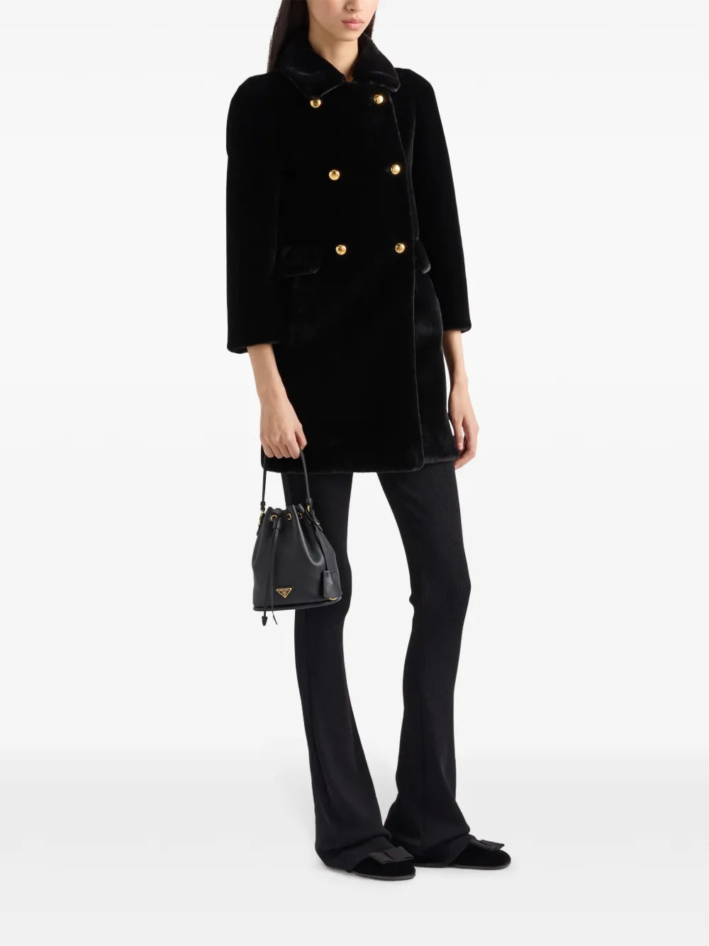 Prada Faux Fur Coat - image 2