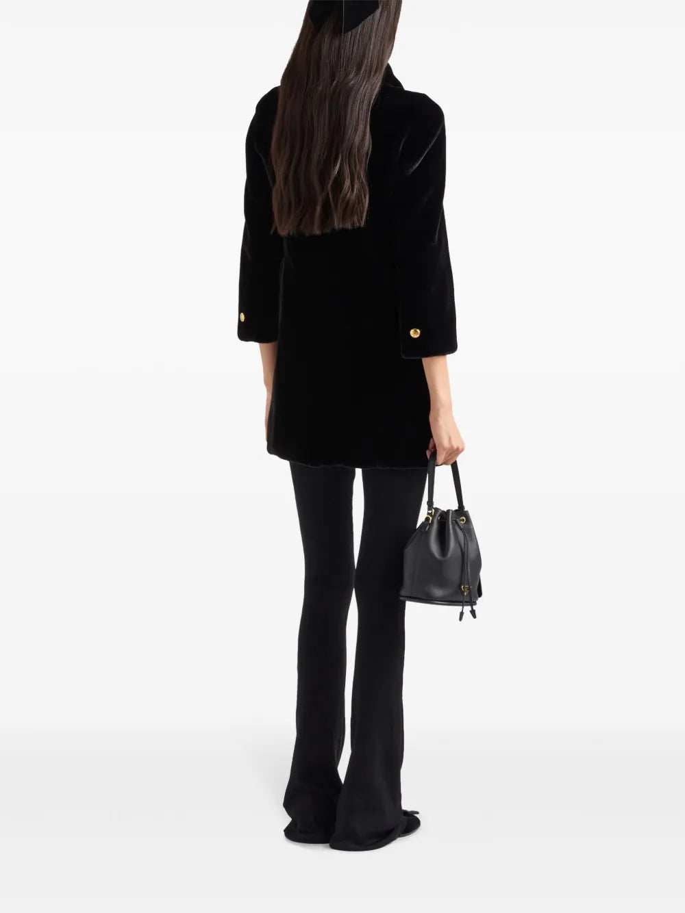 Prada Faux Fur Coat - image 3